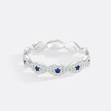 Pave Evil Eye Ring