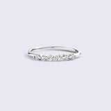 Brilliant Floating Diamond Ring