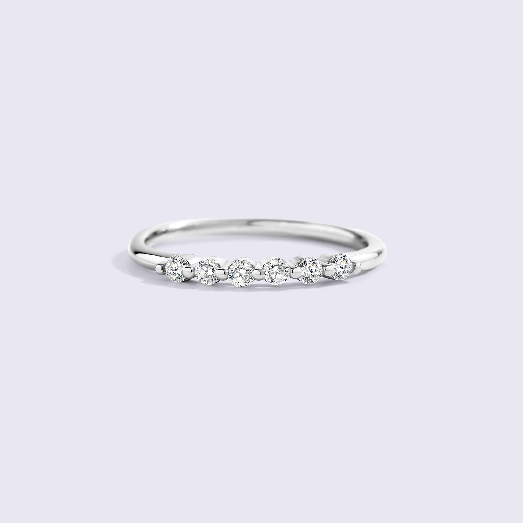 Brilliant Floating Diamond Ring
