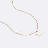 Minimalist Enamel Cross Pendant