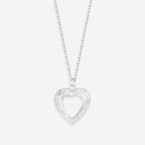 Personalized Heart Locket Necklace