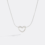 Open Heart Necklace