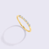 Brilliant Floating Diamond Ring