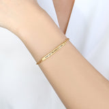 Don't Let The Hard Days Win Inspire Paperclip Bracelet