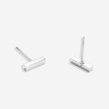 Dainty Bar Stud Earrings