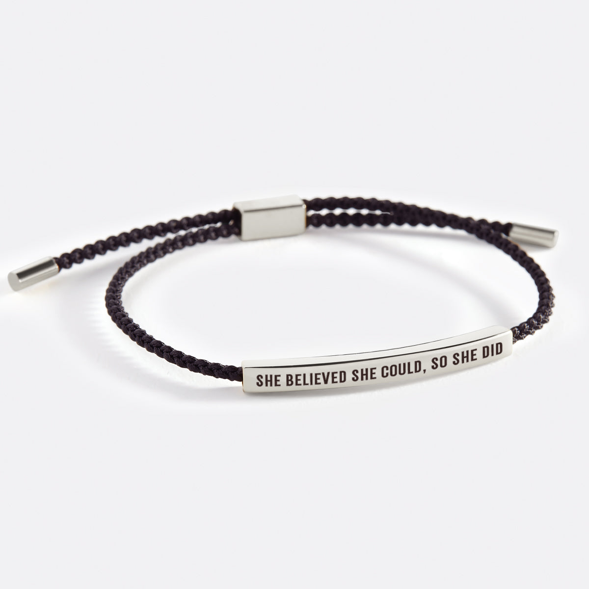 She Believed She Could, So She Did Inspire Bracelet