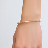 Flexible Diamond Tennis Bracelet