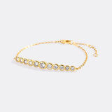 Graduated Bezel Bracelet