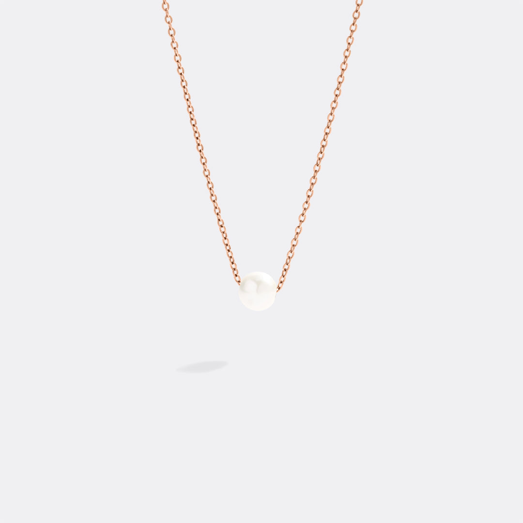 Floating Pearl Necklace