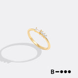 Dainty Personalized Morse Code Ring