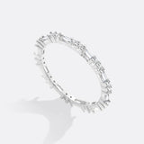 Baguette Gemstone Stacking Ring