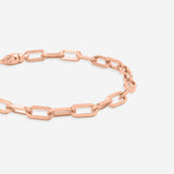 Open Link Paperclip Chain Bracelet