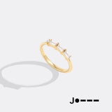 Dainty Personalized Morse Code Ring