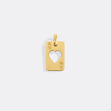 Ace of Hearts Charm