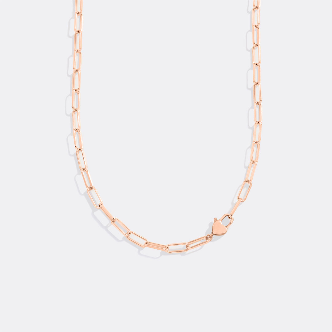 Heart Padlock Necklace