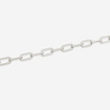 Open Link Paperclip Chain Bracelet