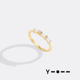 Dainty Personalized Morse Code Ring
