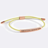 Always My Sister, Forever My Friend Inspire Bracelet