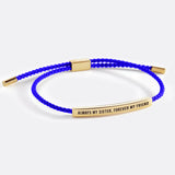Always My Sister, Forever My Friend Inspire Bracelet