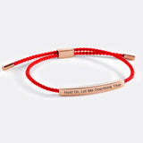 Hold On, Let Me Overthink This Inspire Bracelet