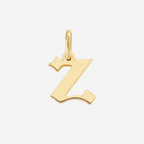 Old English Letter Charm
