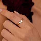 Skinny Name Ring