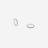 June Birthstone Eternity Stacking Ring