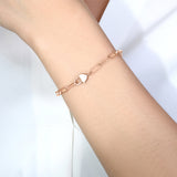 Heart Padlock Bracelet