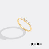 Dainty Personalized Morse Code Ring