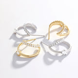The Nova Double Hoop Earrings