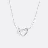 Open Heart Necklace