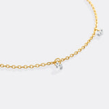 Dainty Diamond Station Bracelet