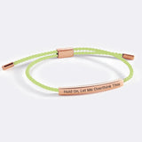 Hold On, Let Me Overthink This Inspire Bracelet
