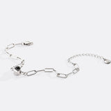 Photo Bracelet with Paperclip Chain