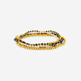Weather the Storm Beaded Bracelet Stacking Set