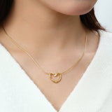 Open Heart Necklace