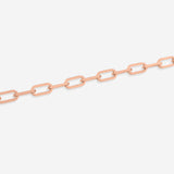Open Link Paperclip Chain Bracelet