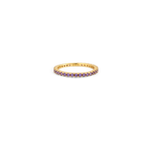 February Birthstone Eternity Stacking Ring