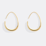 Fluid Hoop Earrings