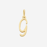 Cursive Initial Charm