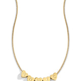 Dainty Heart Stacking Initial Necklace