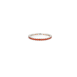 January Birthstone Eternity Stacking Ring