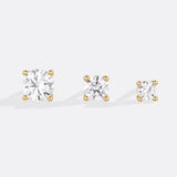 Classic Diamond Stud Earrings