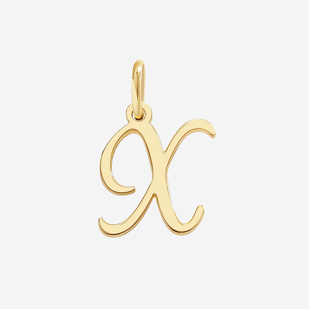 Cursive Initial Charm
