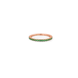 May Birthstone Eternity Stacking Ring