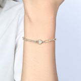 Heart Padlock Bracelet