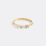 Dainty Personalized Morse Code Ring