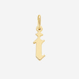 Old English Letter Charm