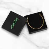 Herringbone Gold Chain Necklace