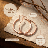 Willow Copper Earrings